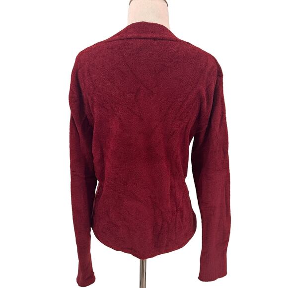 Nomadic Traders Red V-Neck Buttery Soft Sweater Size Large - Picture 4 of 6